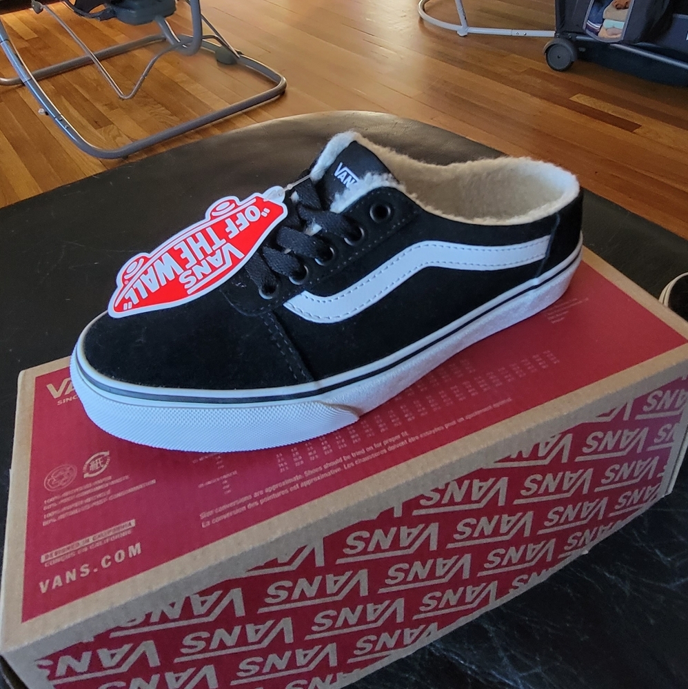 Vans Ward Mule Suede Womens 6.5